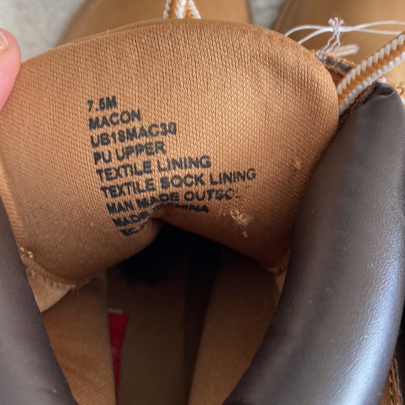NWOT Unionbay Macon boots size 7.5 - Picture 7 of 9